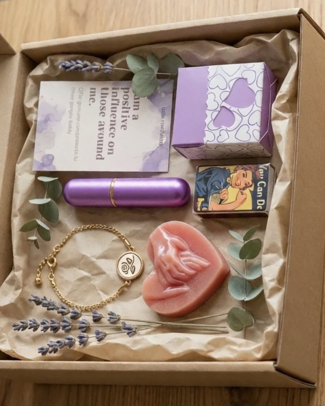 Confidence & Presence Aromatherapy Gift Box – Self Care for Women