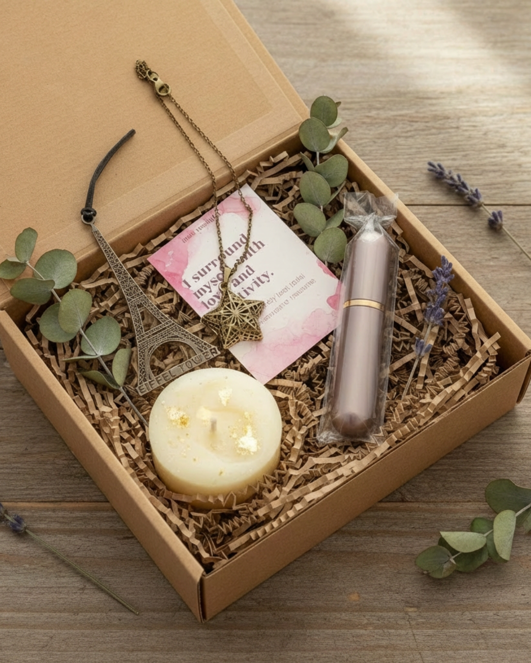 Energy & Motivation Aromatherapy Gift Box – Self Care for Women