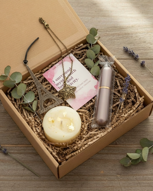 Energy & Motivation Aromatherapy Gift Box – Self Care for Women