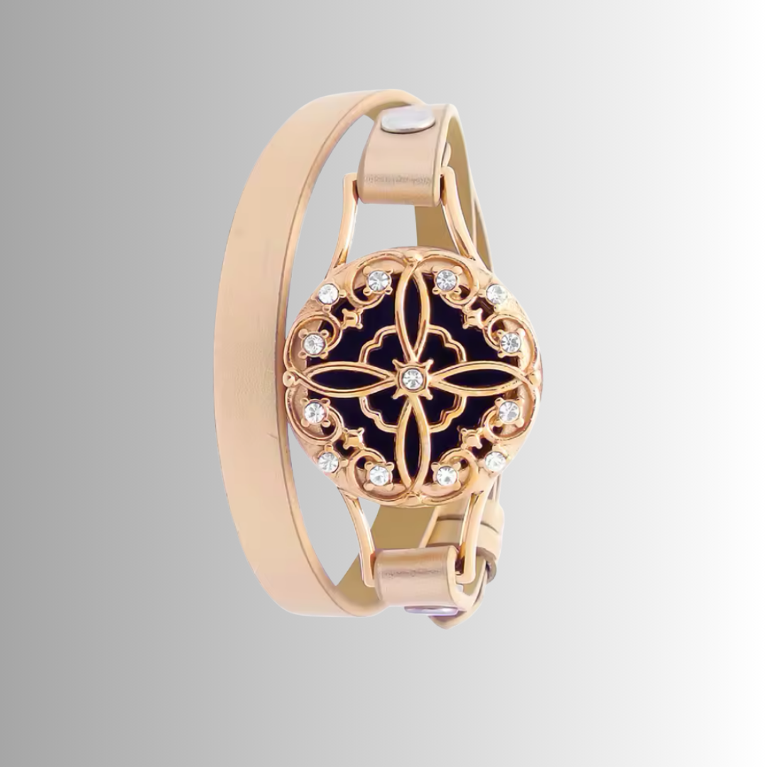 Bracelet diffuseur d'huiles essentielles Celestial Harmony | Bijou d'aromathérapie