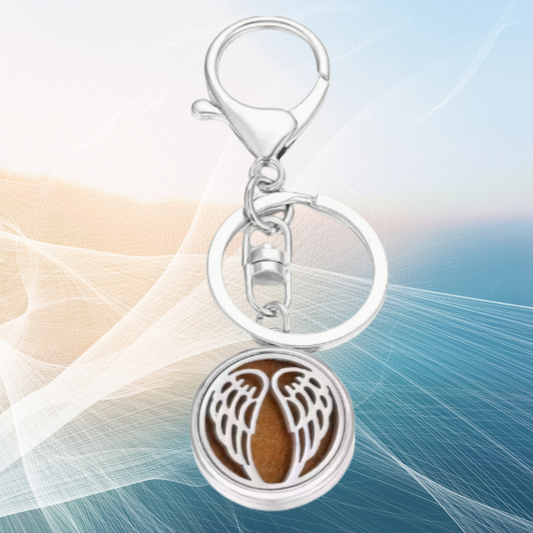 Angel Wings Aroma Keychain