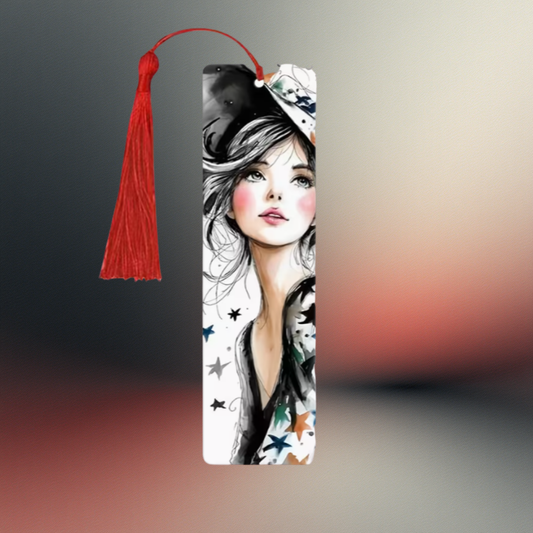 Starlit Lady Aromatherapy Bookmark
