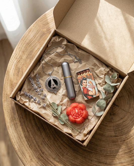 Stress Reset Aromatherapy Gift Box – Self Care for Women